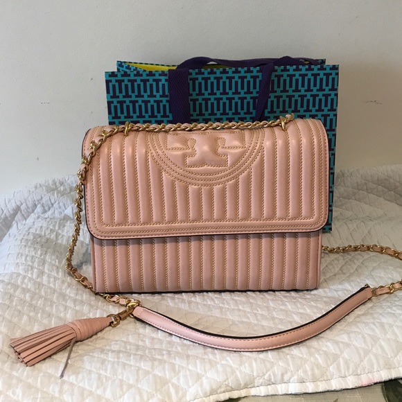 tory burch fleming pink